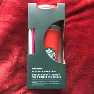 ✨Starbucks Reusable Cold Cups✨